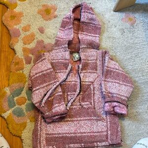 Kids woven sweatshirt, handmade and purchased in Mexico